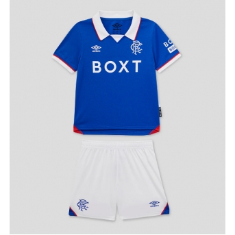 Rangers Maglia Gara Casa Repliche 2025-26 Bambino Maniche Corte